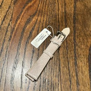 michele 16mm Pale Mauve Thin Bark Leather